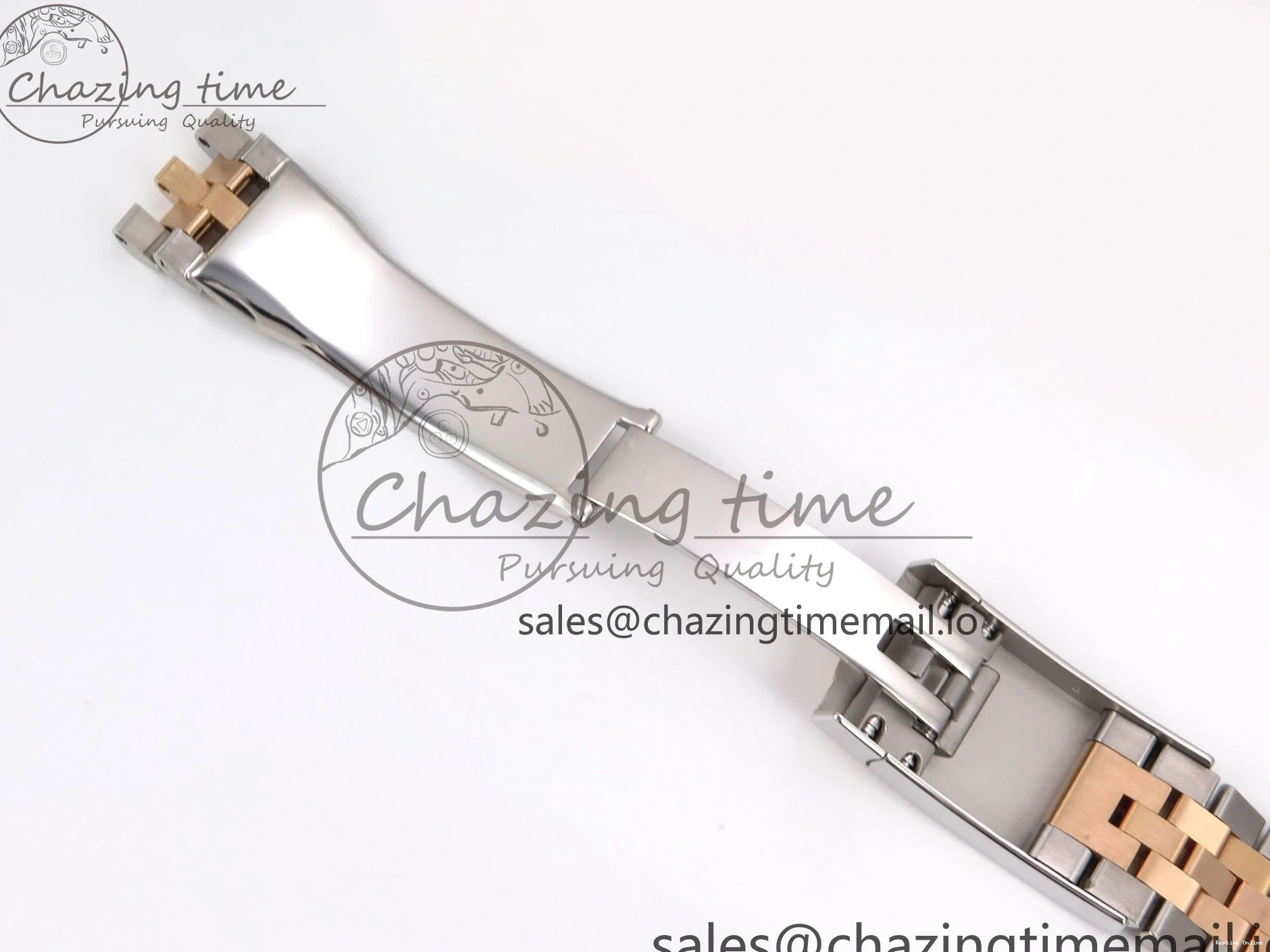 0122 DateJust 41 126331 ARF 1:1 Best Edition 904L Steel Gray Dial Green Roman Marker on SS RG Jubilee Bracelet SH3235（Gain Weight） FastDry 1103